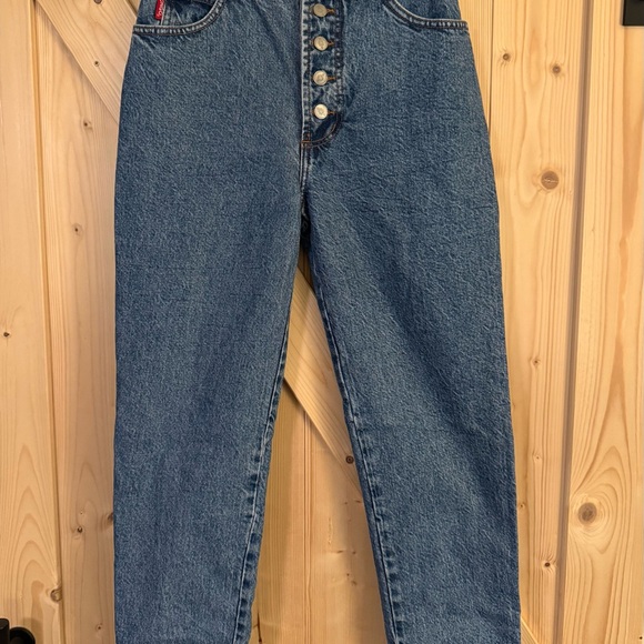Bongo Women's Blue Jeans - Picture 2 of 5